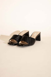 W-NINA Slide Mule Heels - Comfortable Wide Fit Sandals, Sandals, $ 39.00, A Moment Of Now™
